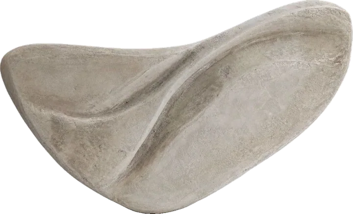 Wave, escultura de pared de cemento hecha a mano